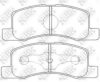 NiBK PN3437 Brake Pad Set, disc brake